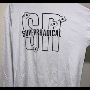Long sleeve superrradical. NEVER WORN